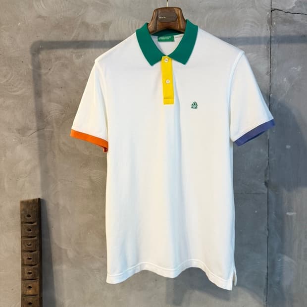 베네통 pk 셔츠 100