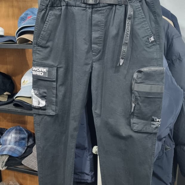 라이프워크 벨트 밴딩 카고팬츠 32~34사이즈 컨디션8/10