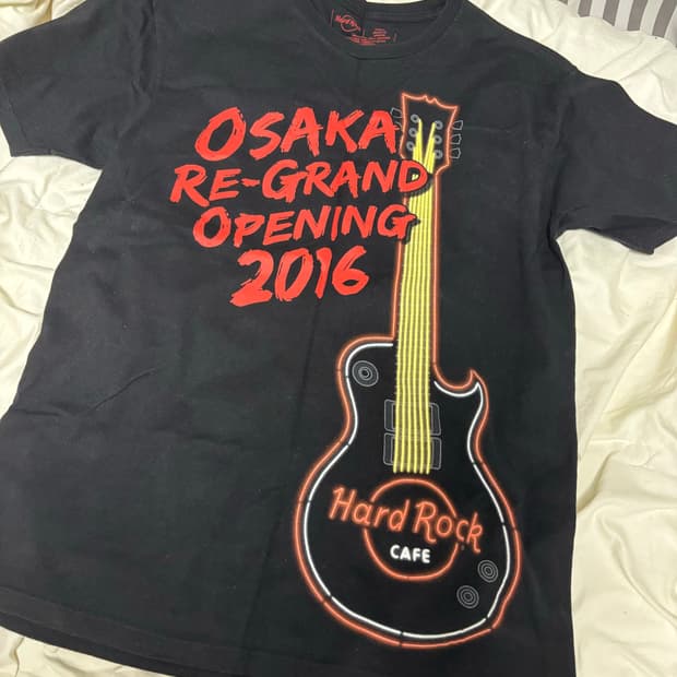 Hard rock cafe osaka 2016 tshirt