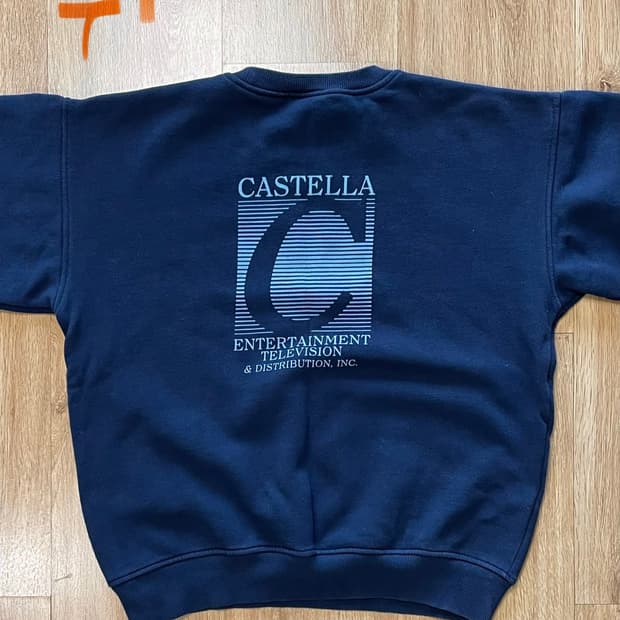 택포) Castella 빈티지 스웻셔츠 맨투맨