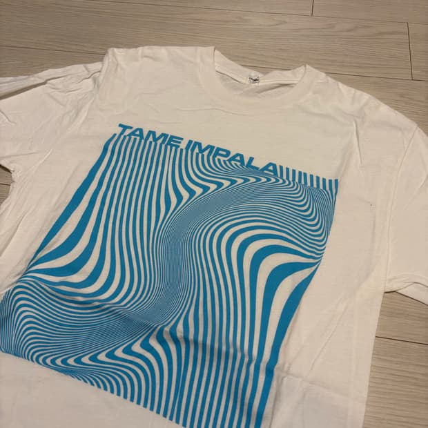 빈티지 tame impala 락티셔츠