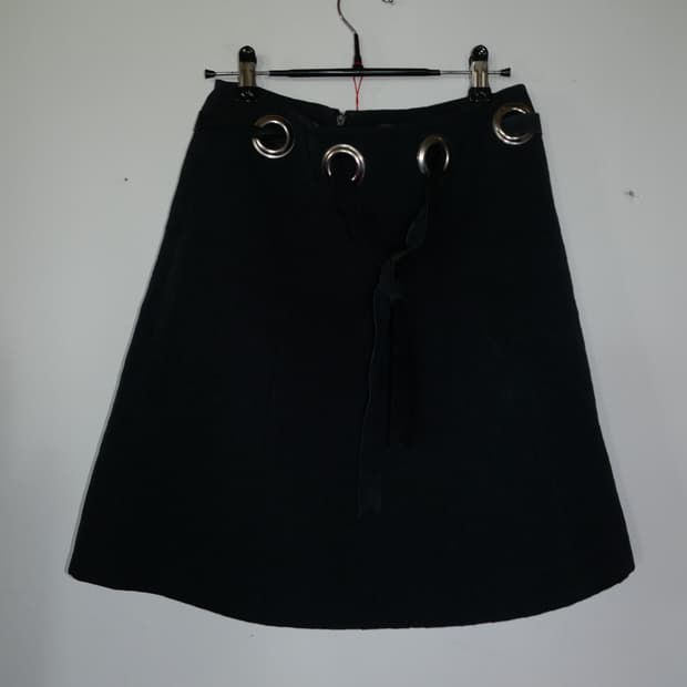 Chloé 2004 SS Eyelet Skirt
