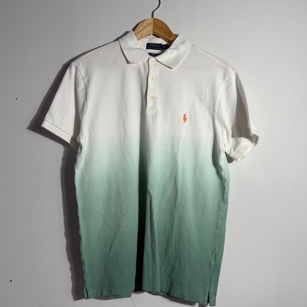폴로 랄프로렌 그라데이션 반팔 카라티 (무료배송)