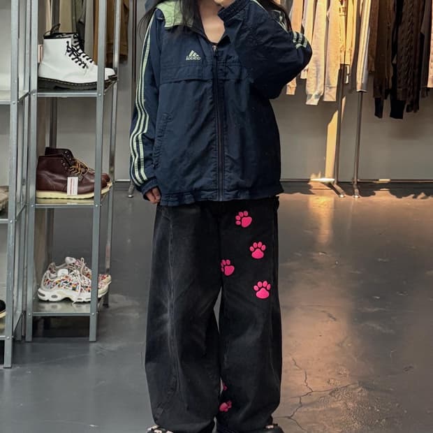 아디다스 올드스쿨 바람막이 점퍼 A1682