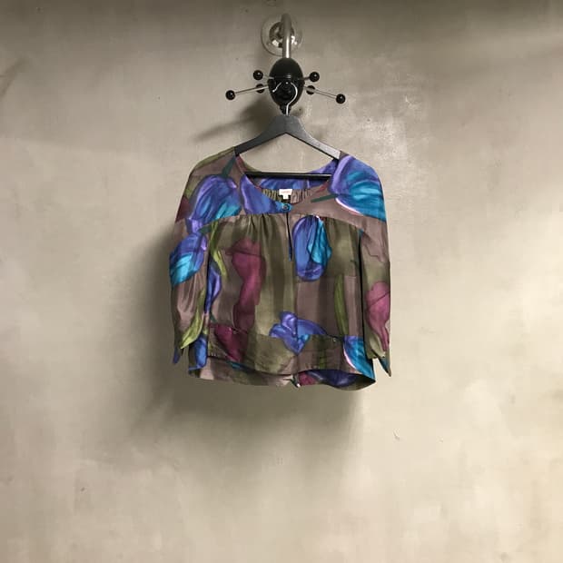 겐조 실크 블라우스 38(W)