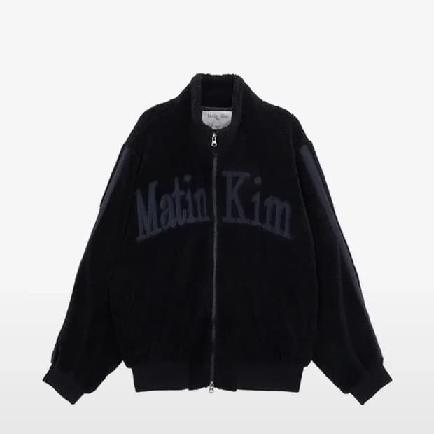 (S)마뗑킴 후리스 블랙