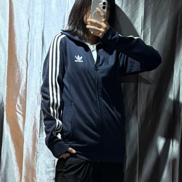 M Adidas 아디다스 유로파 네이비 트랙탑