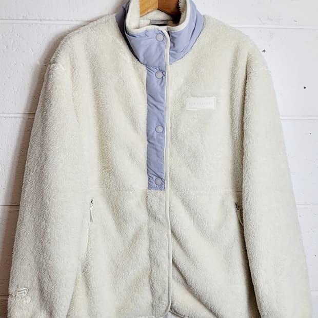 뉴발란스(여성용) 퍼플리스 하이넥 후리스자켓 판매