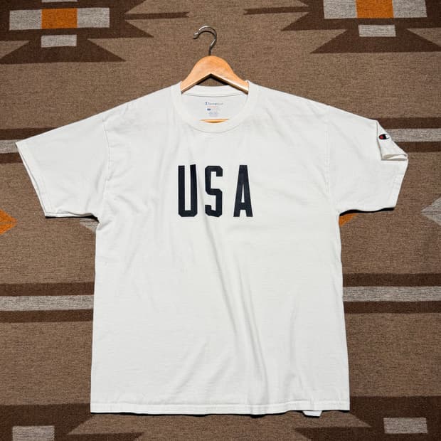 챔피온 USA 반팔 L