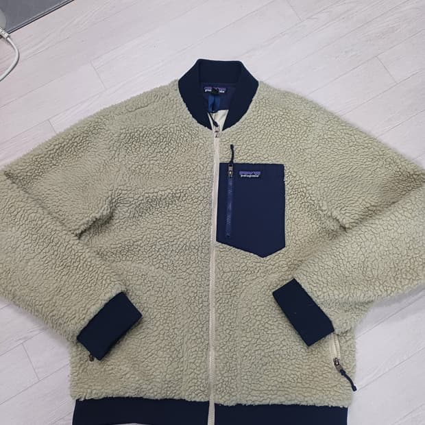 파타고니아 남성 빈티지 후리스 봄버자켓 xl사이즈 