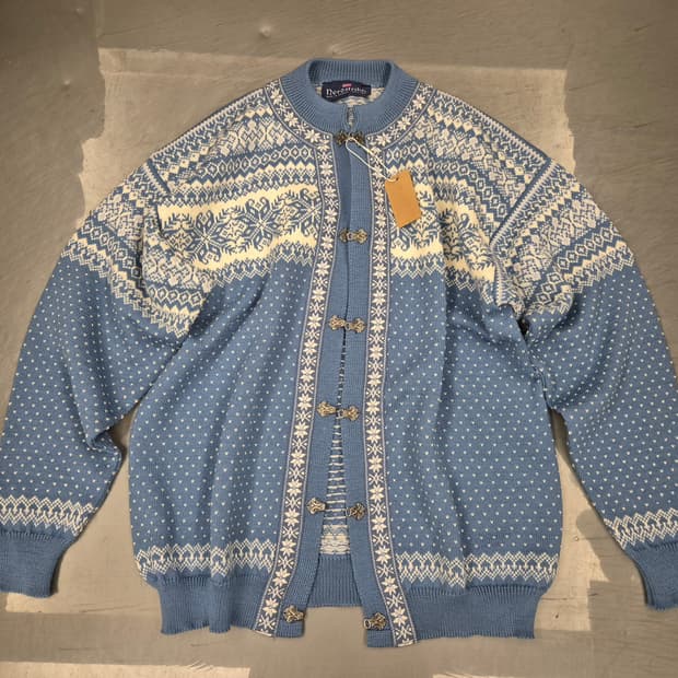 90s Norostikk 노르딕 가디건