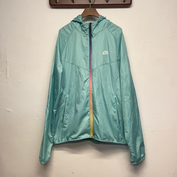 나이키 러닝 윈드러너 민트 자켓 