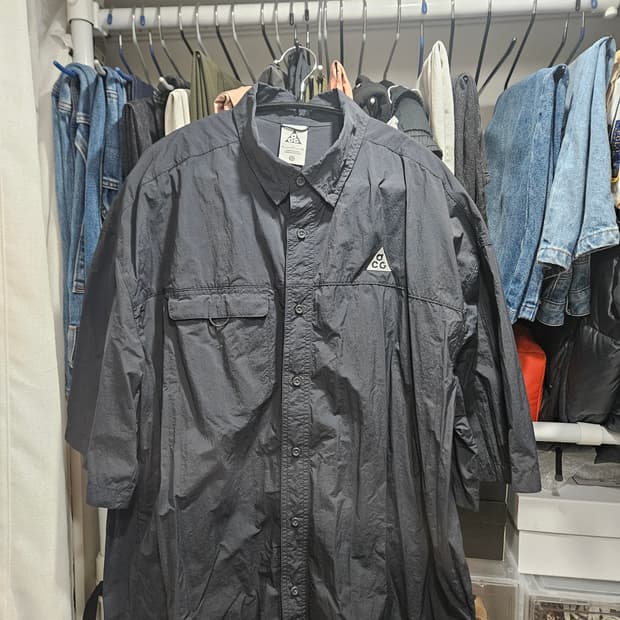 나이키 ACG  오브위버  UV리펠 반팔셔츠 XL