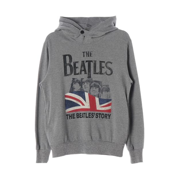 The Beatles 유니언잭 빈티지 후드티 L