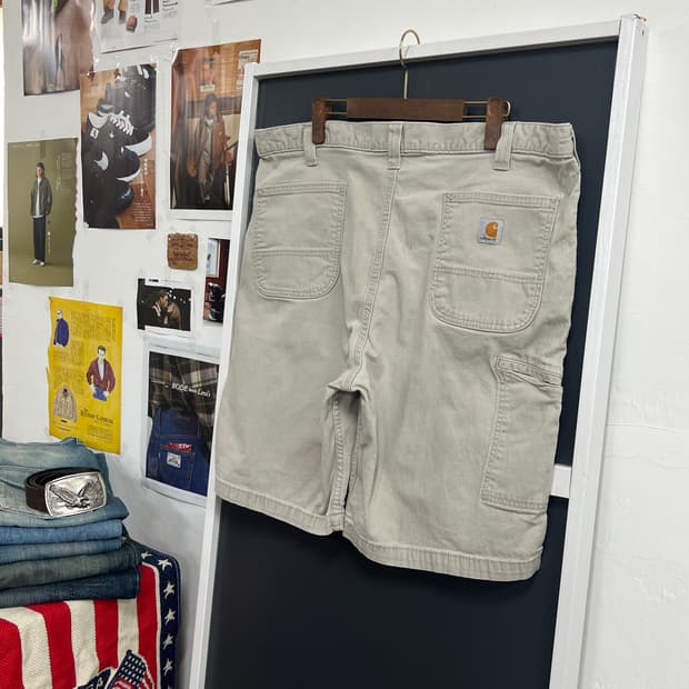 Carhartt 칼하트 워크웨어 릴렉스드핏 하프 팬츠