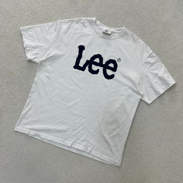 L 리 빅로고 반팔 티셔츠 0409M