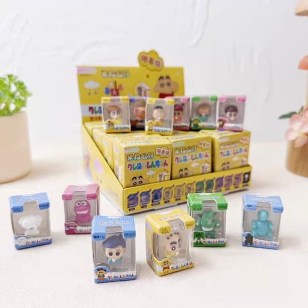 짱구 쌀알 피규어 풀세트 (새상품)