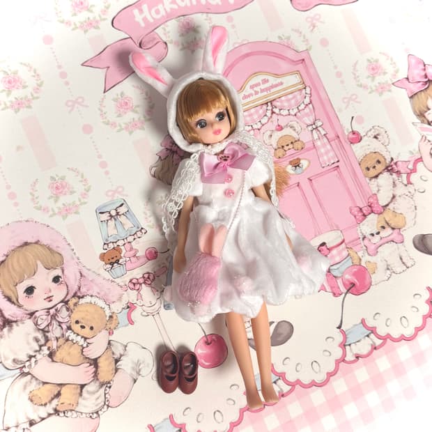 고전 2008 리카 토끼 인형