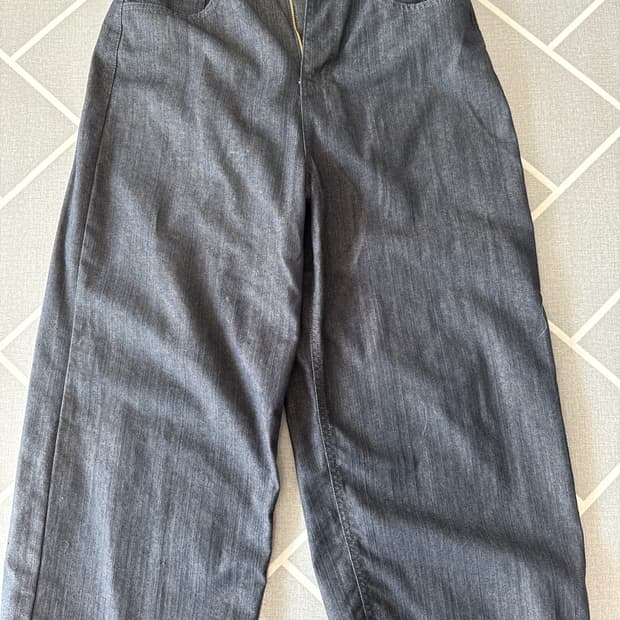 남성 데님 팬츠 다크그레이 판매합니다