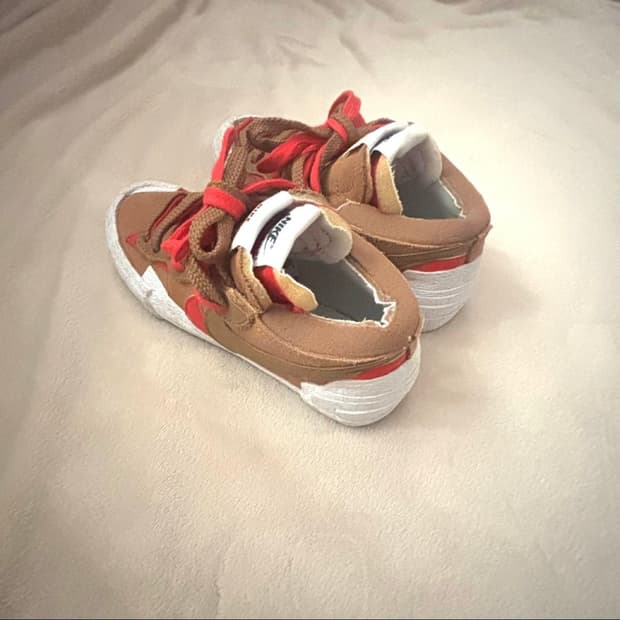 나이키X사카이 블레이저 로우