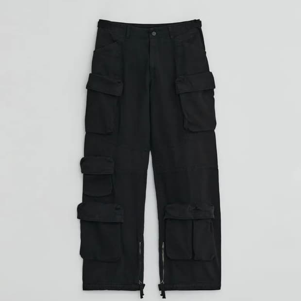누마레 EE CARGO Pants Black