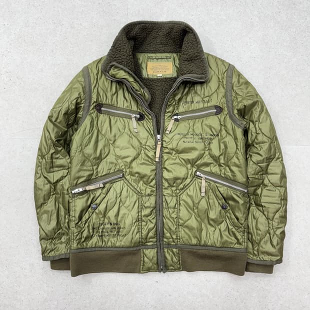 Avirex 아비렉스 라이닝 쉐르파자켓