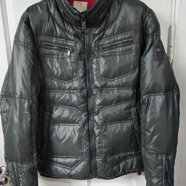 디젤 바이커 패딩자켓