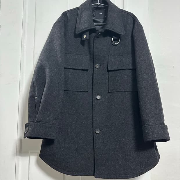 일꼬르소 하이넥 코트