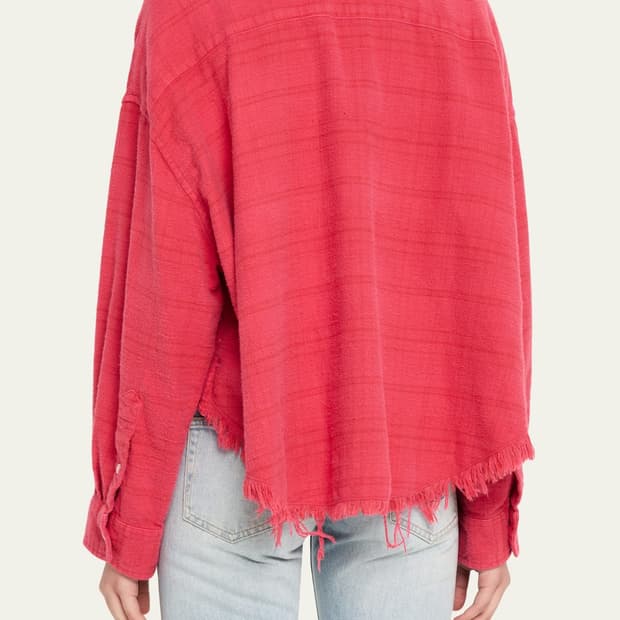 R13 25ss 체크셔츠 