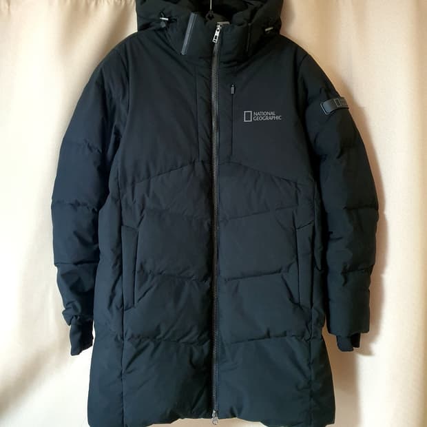 (상태최상) 내셔널지오그래픽 덕다운 패딩 점퍼 90-95