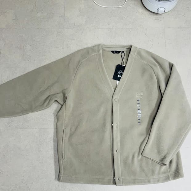 유니클로 니들스 후리스 가디건 XXL 새상품 일판