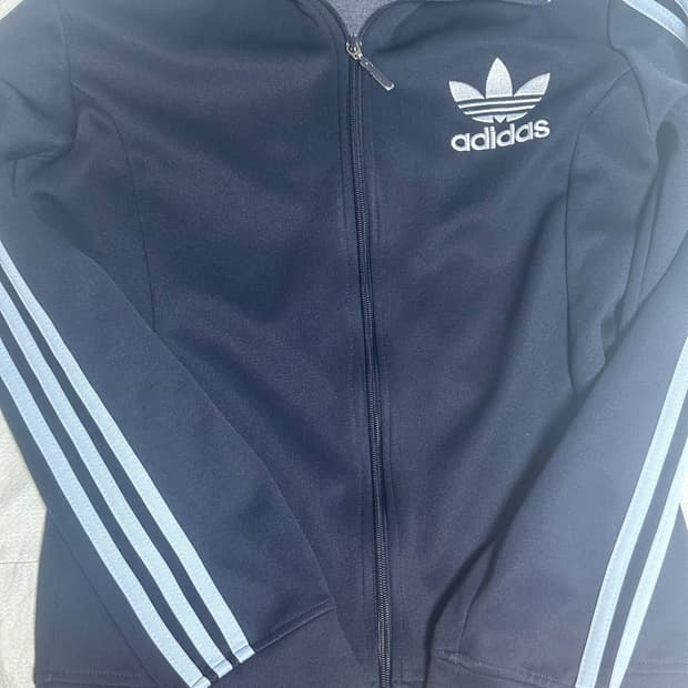 아디다스 져지 빈티지 네이비 하늘 희귀 대장템 95