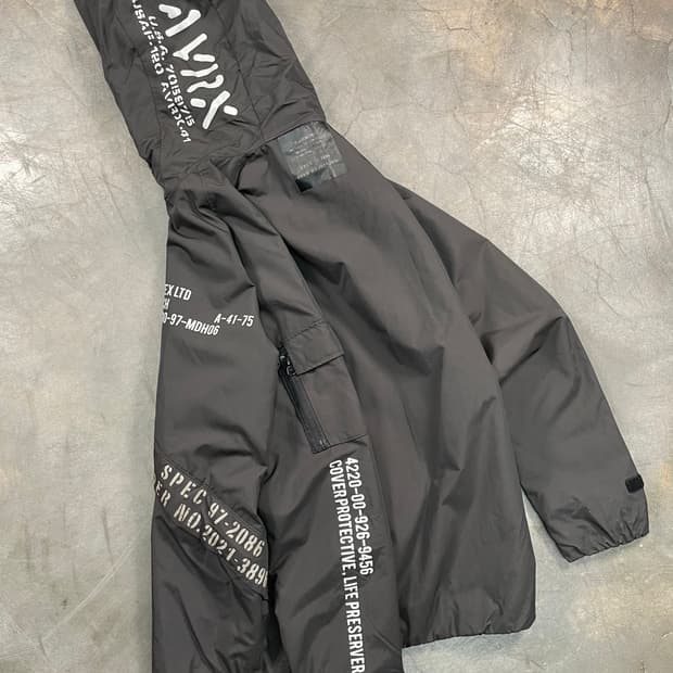 아비렉스 암포켓 후드 자켓