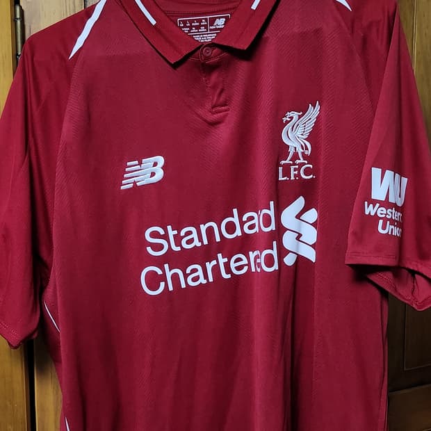 [XL] 리버풀 1819 뉴발란스 레플리카 져지 유니폼  아시아핏