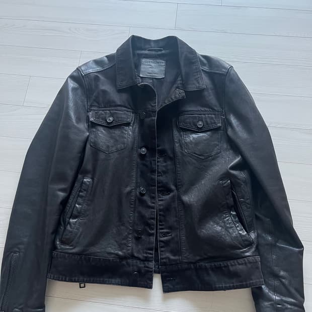 올세인츠 All saints 데님레더 자켓 s