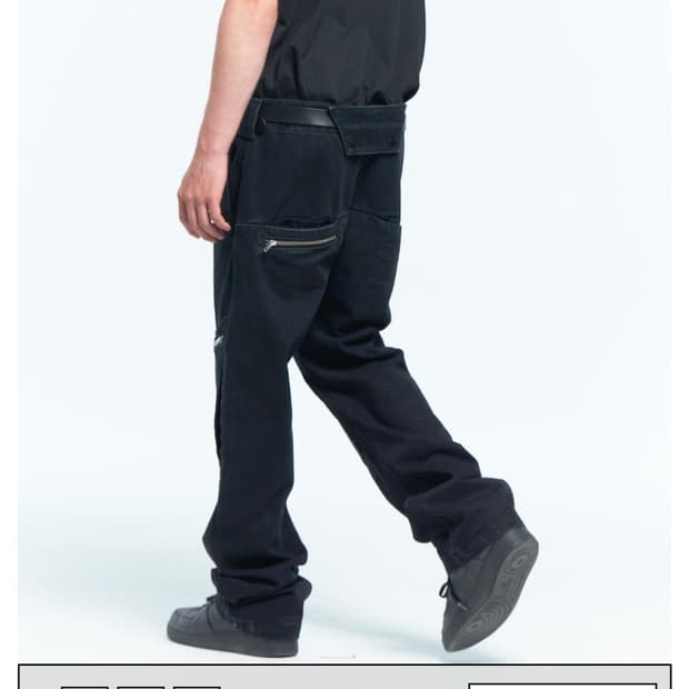 MPa REVEALED POCKET PANTS (BLACK)