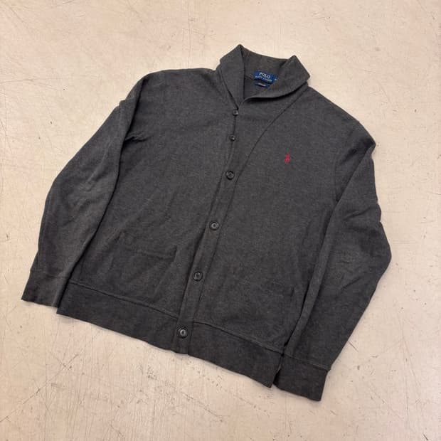 폴로 랄프로렌 숄 포니 가디건