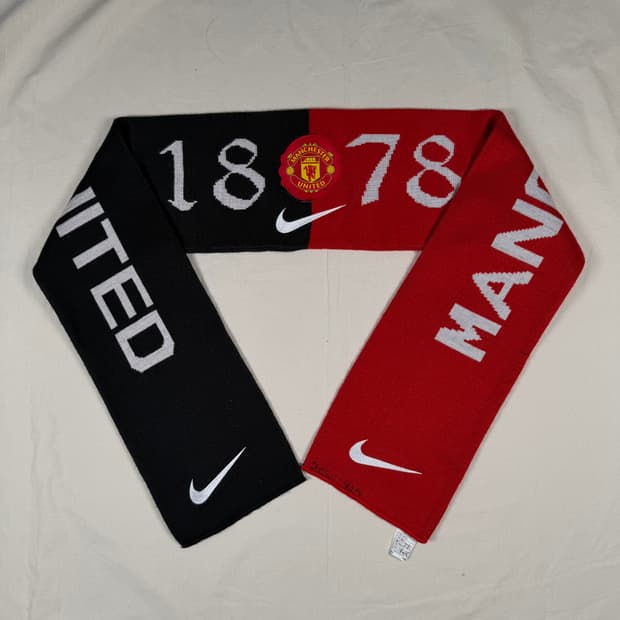 나이키 맨체스터 유나이티드 축구 머플러 스카프 목도리