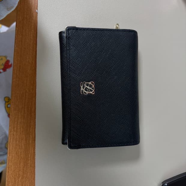 루이까또즈 여성 블랙 반지갑