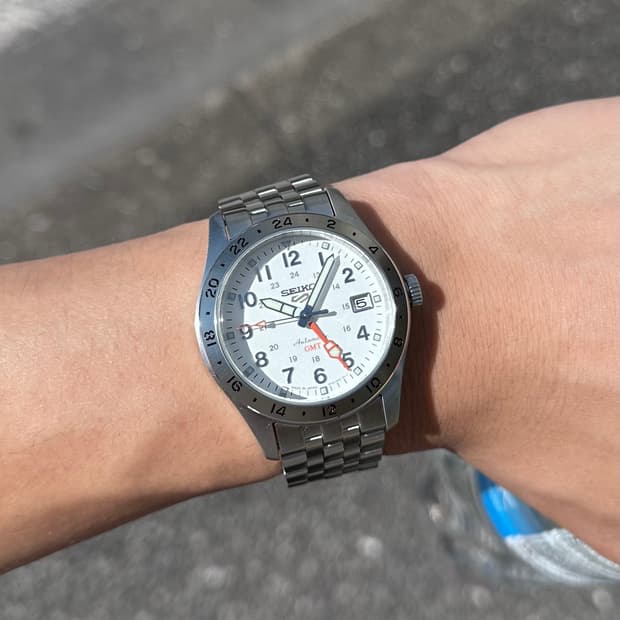 세이코 SSK059K1 익스2 감성 흰판 GMT