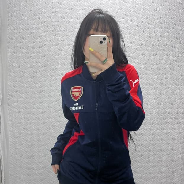 푸마 아스날 16-17 축구 트랙탑 져지 집업 95 C05819