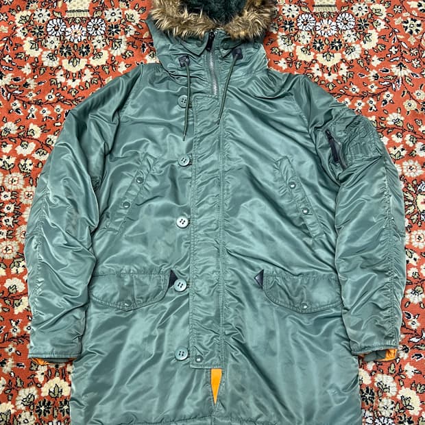 [XL] Schott N-3B 나일론 파카