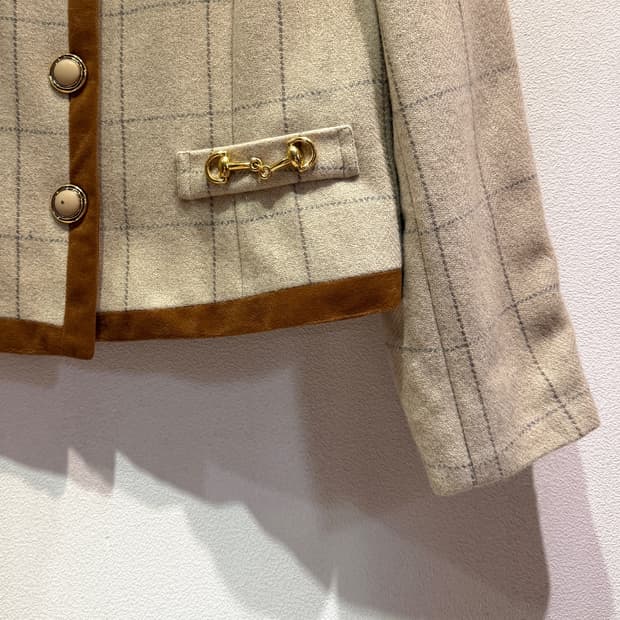 LEXCormorant Wool Blend Horsebit Jacket