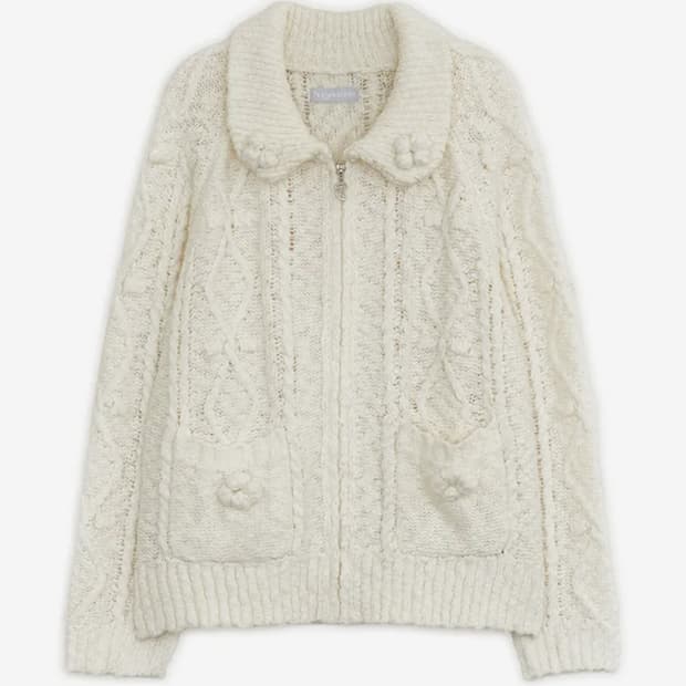 허그유어스킨 팝콘니트