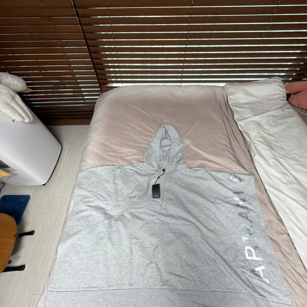 armani exchange 여성 후드 판초