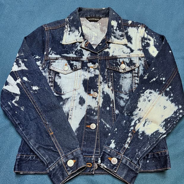 Mouth Valley 워시드 데님 M