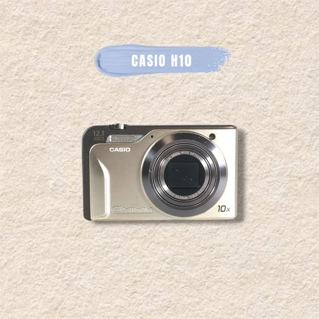 카시오 엑슬림 h10 디카/디지털카메라