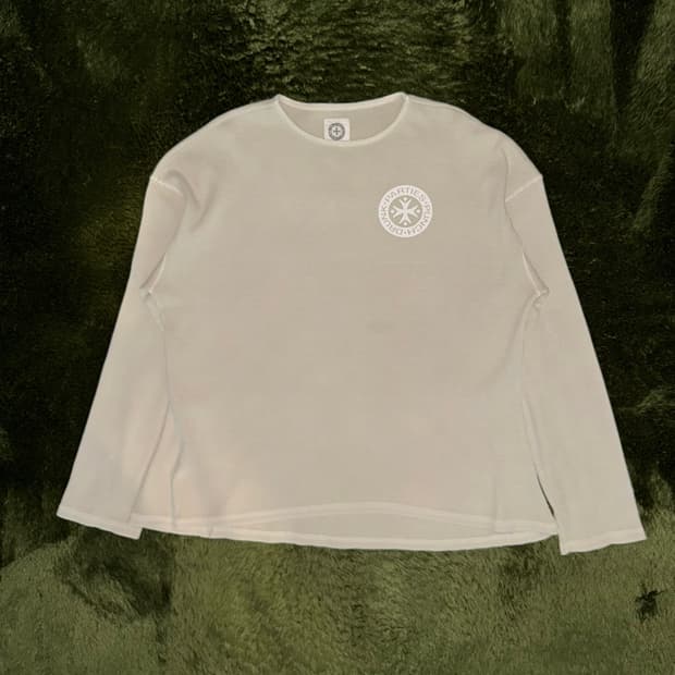 [1] 펀치드렁크파티즈 SHG 가먼트 다이 와플 니트 롱슬리브