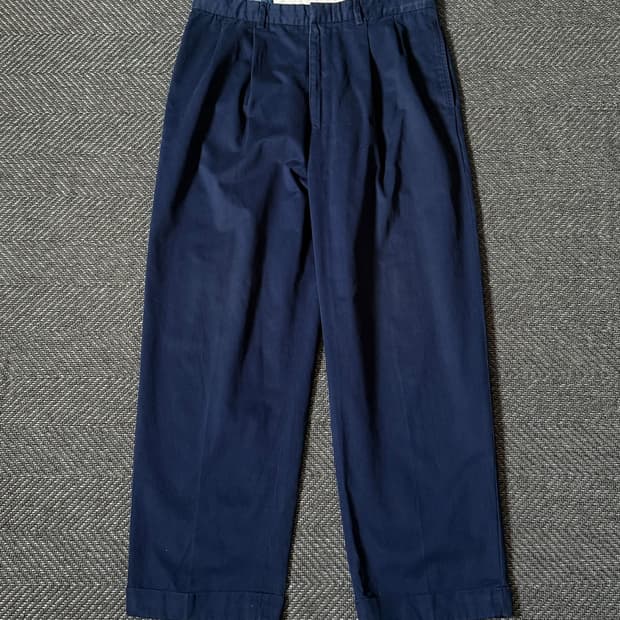 (33) 폴로 랄프로렌 더블 플리츠 치노 팬츠