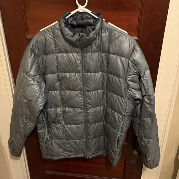 00s 몽벨 라이트 다운 자켓 그레이